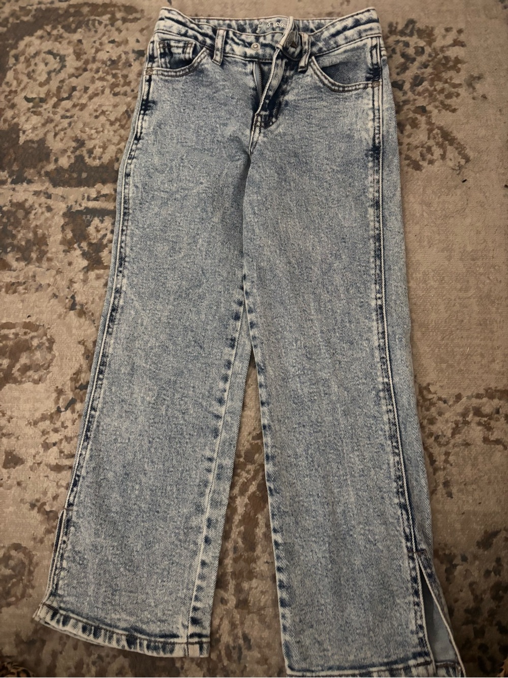 Light Wash Kids’s Straight-Leg Jeans